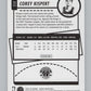 2021-22 Panini Hoops #212 Corey Kispert  RC Rookie Washington Wizards  V102961 Image 2