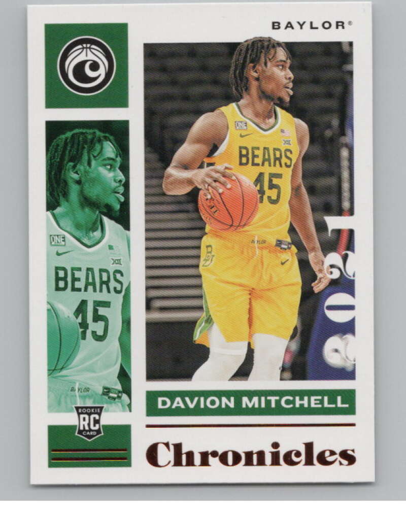 2021-22 Panini Chronicles Draft Picks Bronze #10 Davion Mitchell  V102969 Image 1