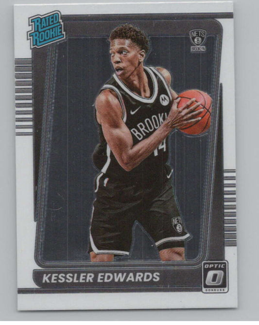2021-22 Donruss Optic #154 Kessler Edwards Rated Rookies  RC Rookie  V102970 Image 1