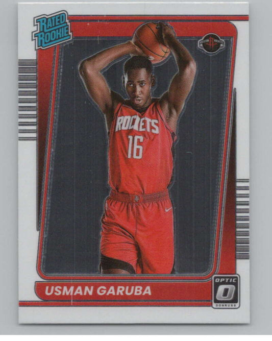 2021-22 Donruss Optic #188 Usman Garuba Rated Rookies  RC Rookie  V102971 Image 1
