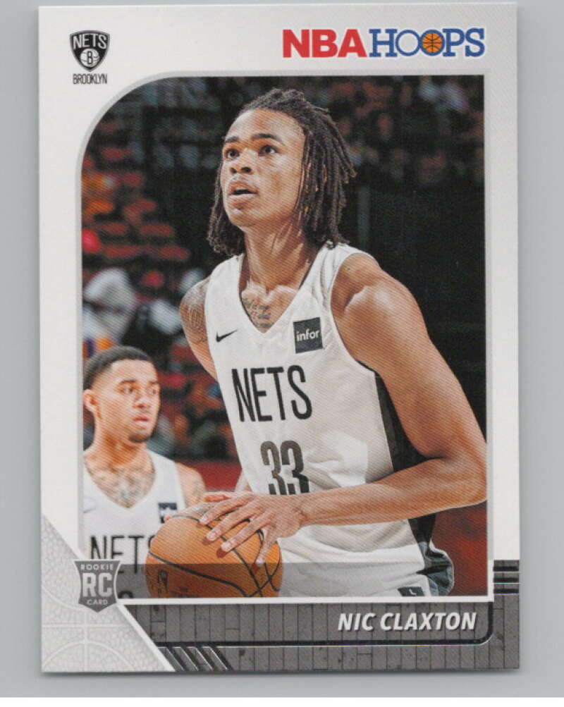 2019-20 Panini Hoops #241 Nicolas Claxton  Brooklyn Nets  V102975 Image 1