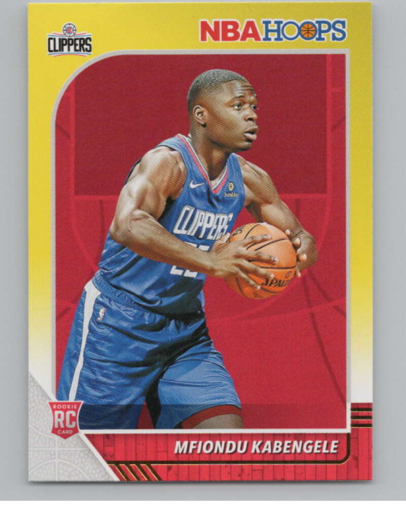 2019-20 Panini Hoops Yellow #222 Mfiondu Kabengele  V102976 Image 1