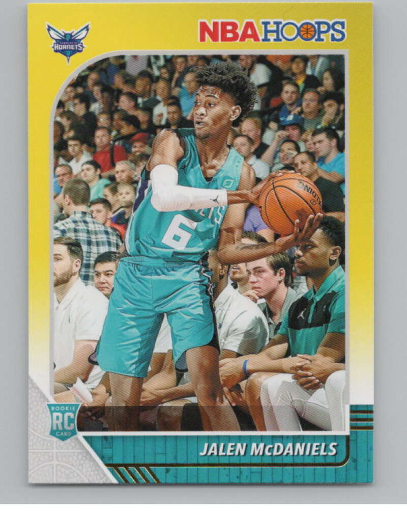2019-20 Panini Hoops Yellow #246 Jalen McDaniels  Charlotte Hornets  V102978 Image 1