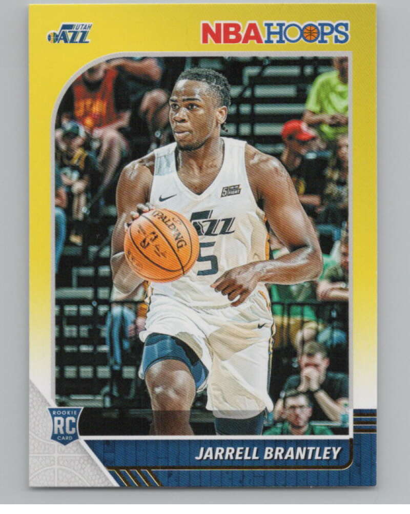 2019-20 Panini Hoops Yellow #255 Jarrell Brantley  Utah Jazz  V102980 Image 1