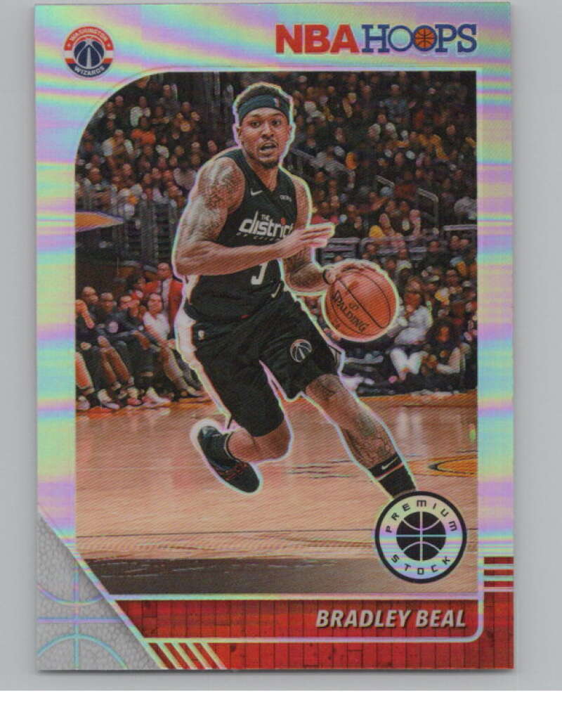 2019-20  Hoops Premium Stock  Silver Prizm #192 Bradley Beal  V102988 Image 1
