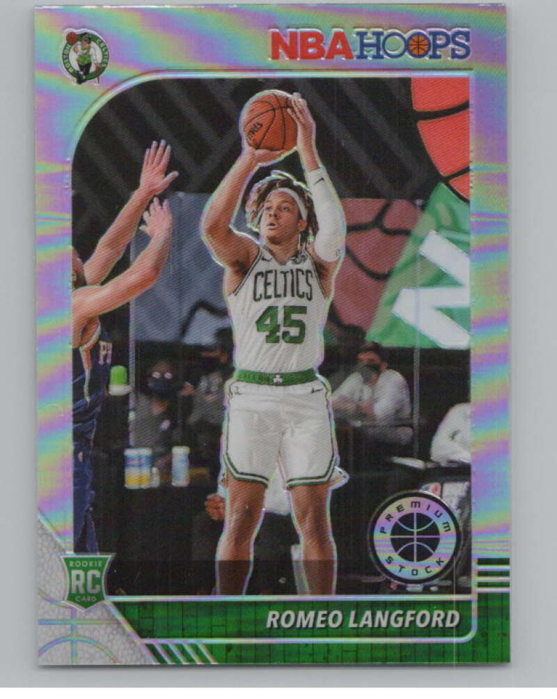 2019-20  Hoops Premium Stock  Silver Prizm #211 Romeo Langford  V102989 Image 1
