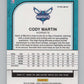 2019-20  Hoops Premium Stock  Silver Prizm #229 Cody Martin  V102993 Image 2