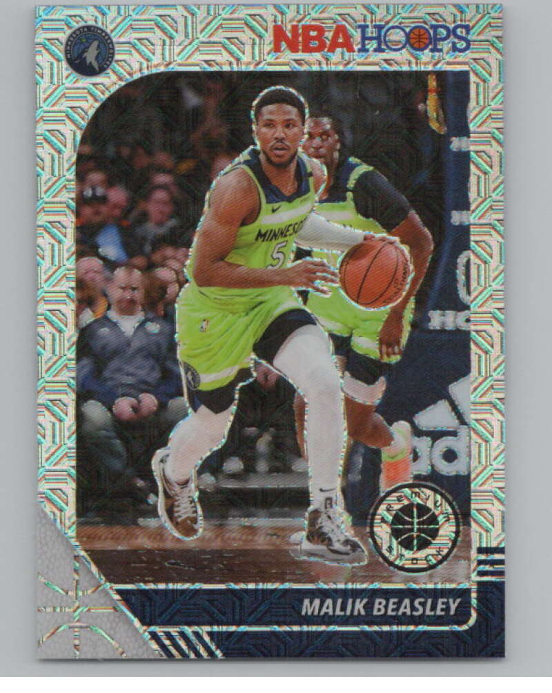 2019-20  Hoops Premium Stock  Silver Laser Prizm #49 Malik Beasley  V102996 Image 1