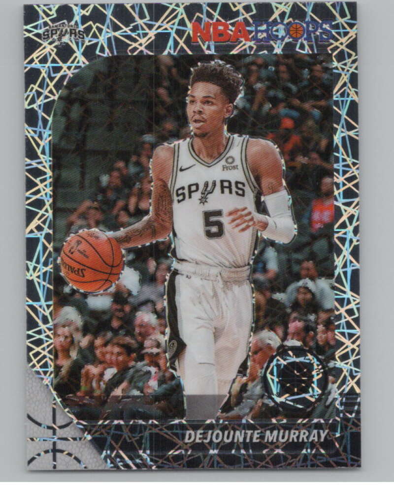 2019-20  Hoops Premium Stock  Silver Laser Prizm #174 Dejounte Murray  V103001 Image 1