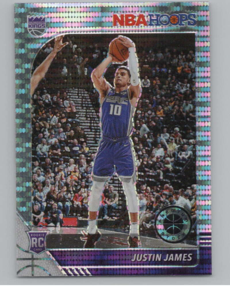 2019-20  Hoops Premium Stock Prizms Pulsar #244 Justin James RC  V103011 Image 1