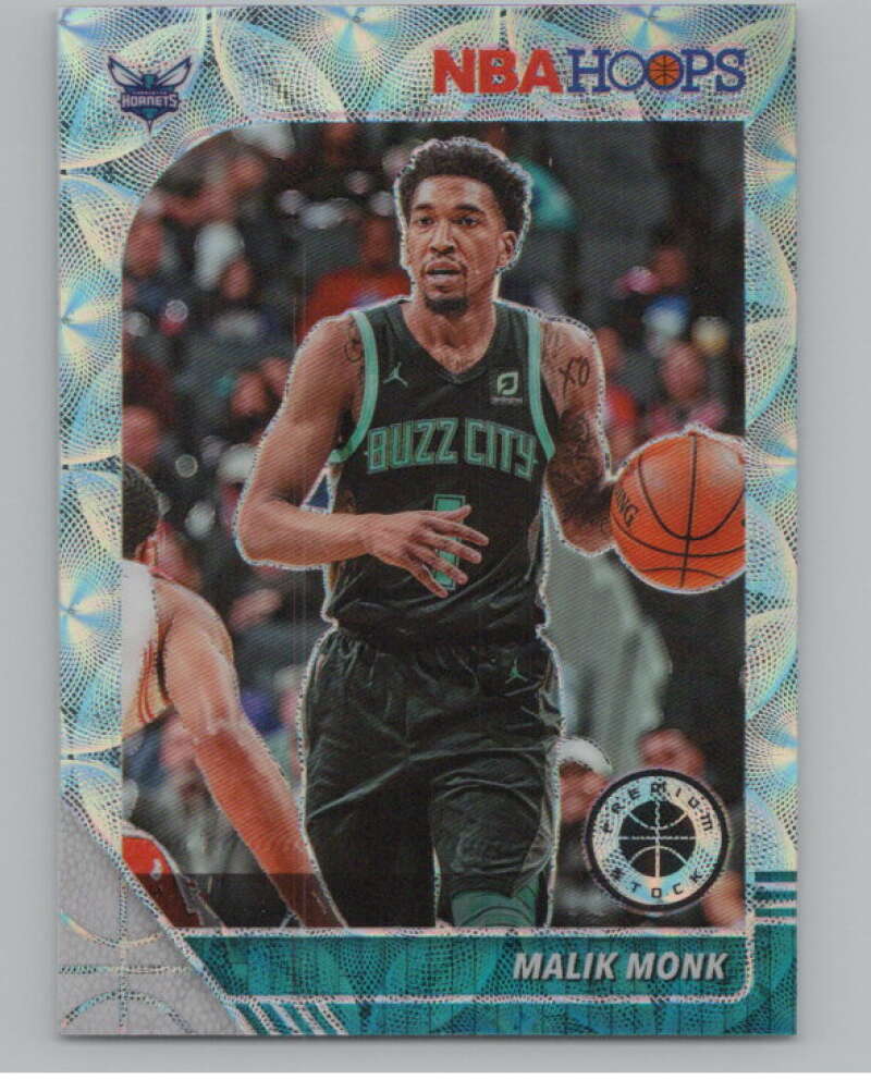 2019-20  Hoops Premium Stock  Silver Scope Prizm #264 Malik Monk  V103012 Image 1