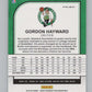 2019-20  Hoops Premium Stock  Green Prizm #9 Gordon Hayward  V103013 Image 2