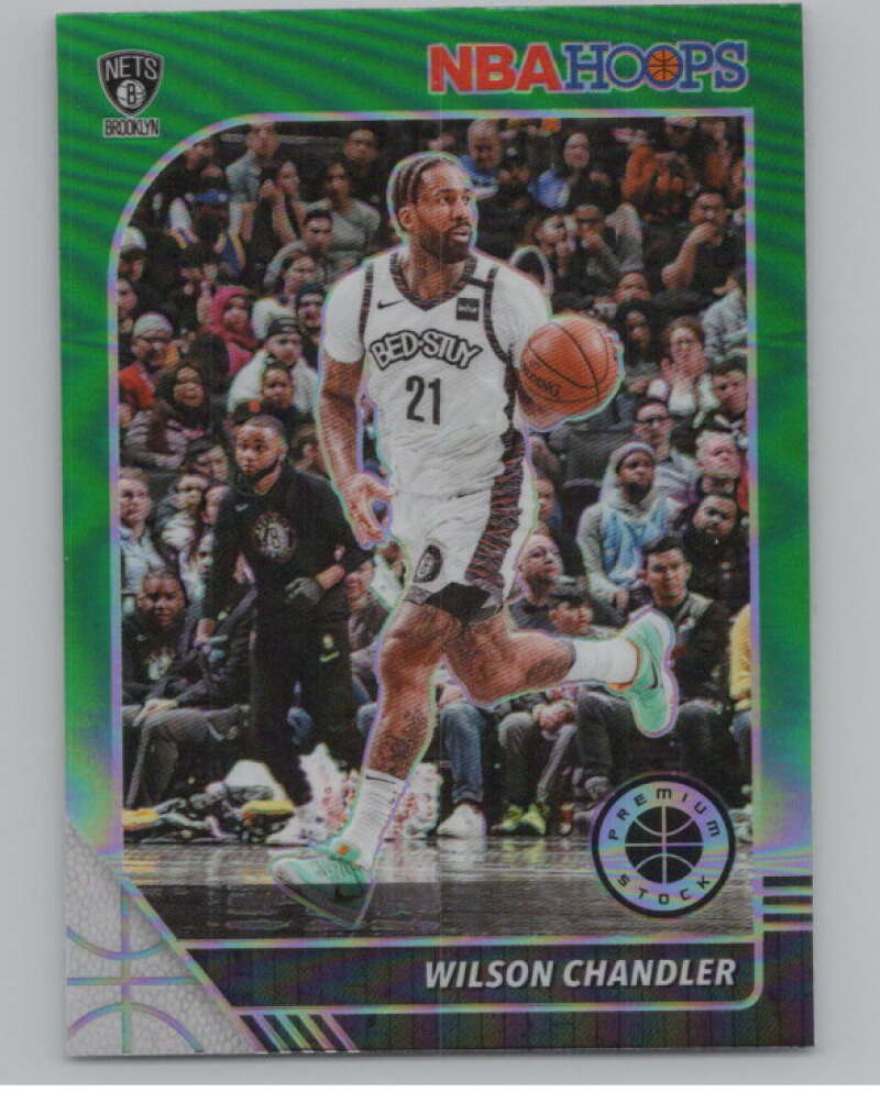 2019-20  Hoops Premium Stock  Green Prizm #86 Wilson Chandler  V103018 Image 1
