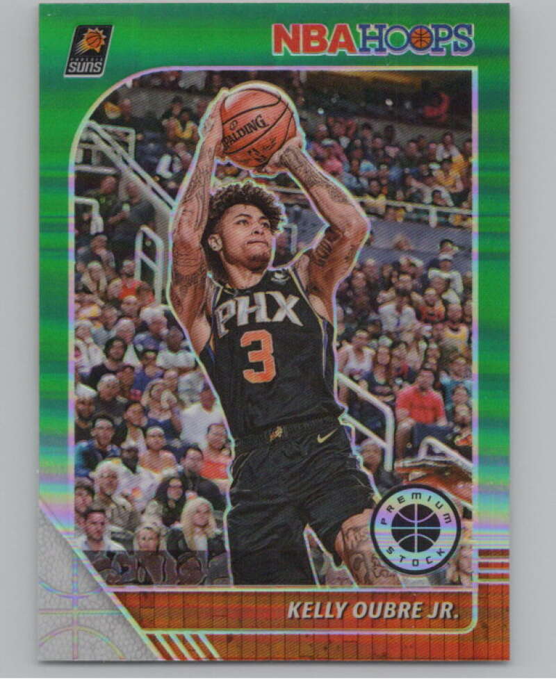 2019-20  Hoops Premium Stock  Green Prizm #156 Kelly Oubre Jr.  V103021 Image 1