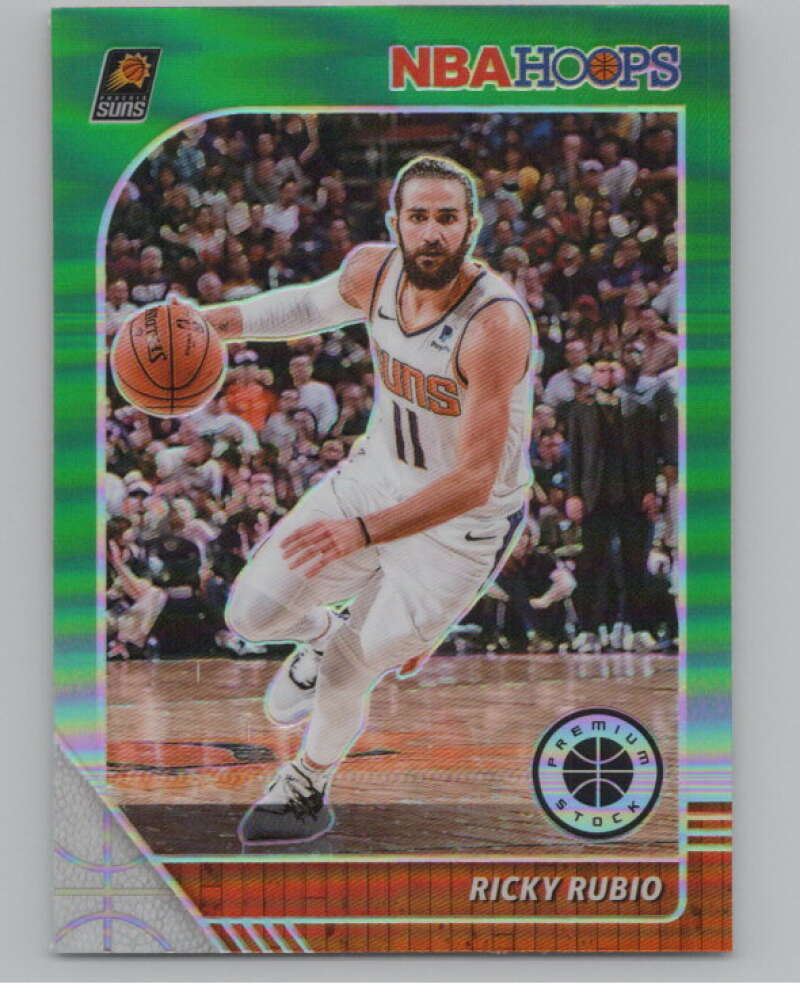 2019-20  Hoops Premium Stock  Green Prizm #189 Ricky Rubio  V103022 Image 1