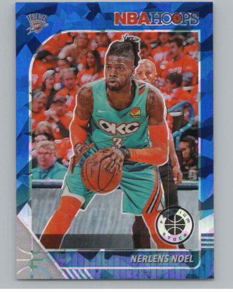 2019-20  Hoops Premium Stock  Blue Cracked Ice Prizm #108 Nerlens Noel  V103029 Image 1