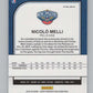 2019-20  Hoops Premium Stock  Blue Cracked Ice Prizm #242 Nicolo Melli  V103037 Image 2
