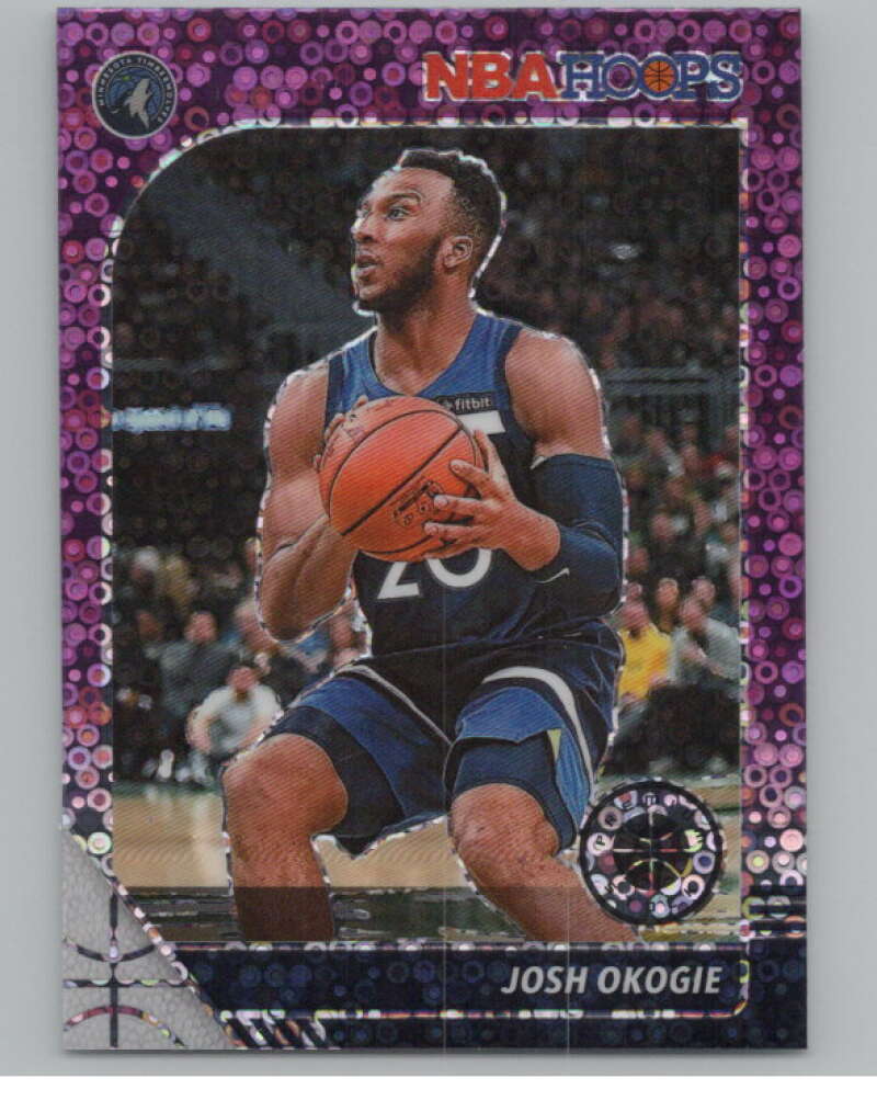 2019-20  Hoops Premium Stock  Purple Disco Prizm #113 Josh Okogie  V103042 Image 1