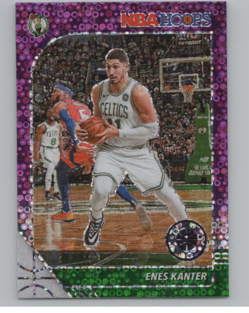 2019-20  Hoops Premium Stock  Purple Disco Prizm #164 Enes Kanter  V103050 Image 1