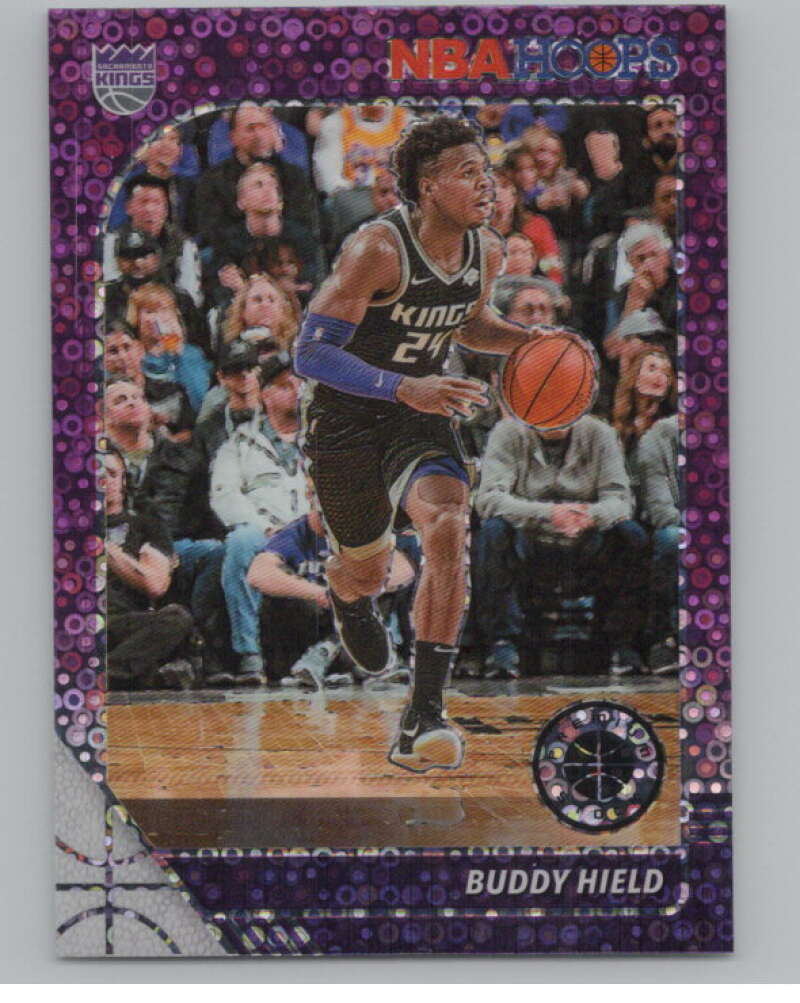 2019-20  Hoops Premium Stock  Purple Disco Prizm #167 Buddy Hield  V103051 Image 1