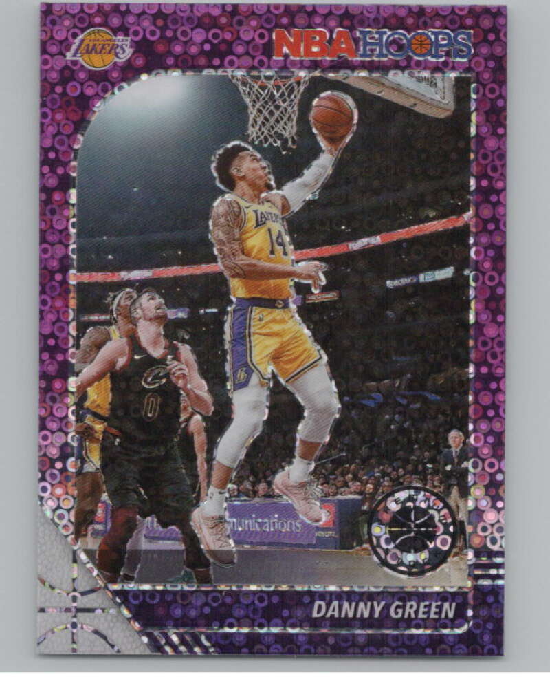 2019-20  Hoops Premium Stock  Purple Disco Prizm #179 Danny Green  V103053 Image 1