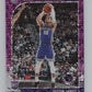 2019-20  Hoops Premium Stock  Purple Disco Prizm #244 Justin James  V103056 Image 1