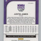 2019-20  Hoops Premium Stock  Purple Disco Prizm #244 Justin James  V103056 Image 2