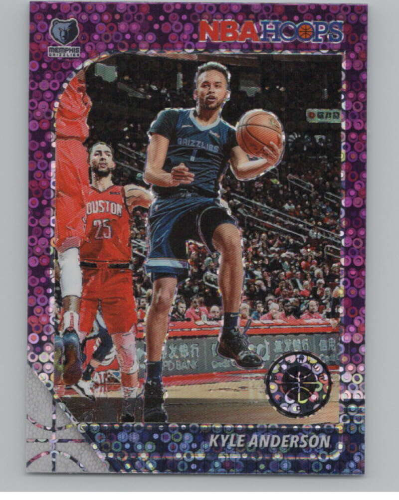 2019-20  Hoops Premium Stock  Purple Disco Prizm #275 Kyle Anderson  V103058 Image 1