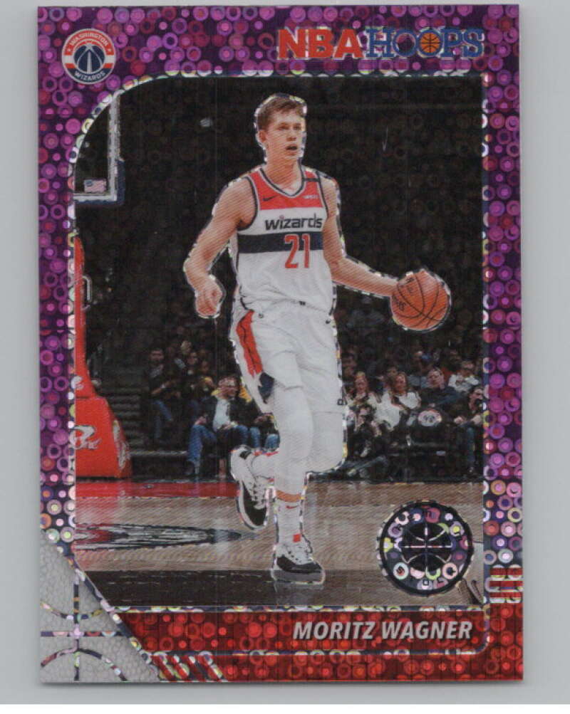 2019-20  Hoops Premium Stock  Purple Disco Prizm #276 Moritz Wagner  V103059 Image 1