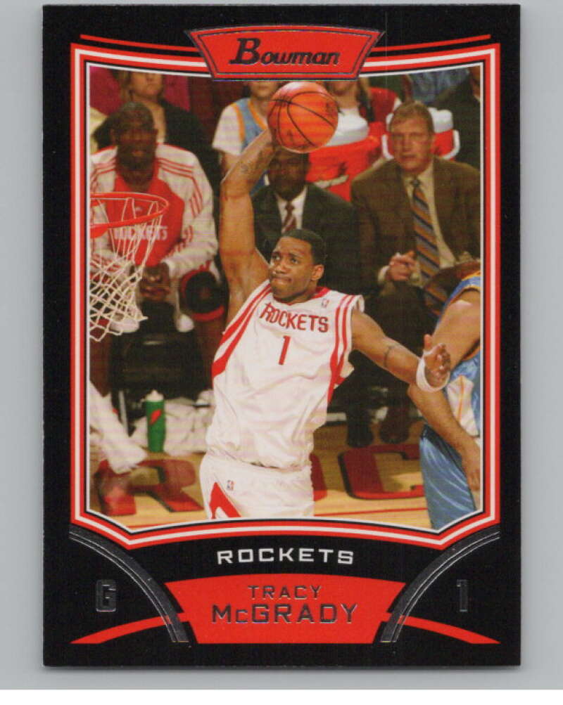 2008-09 Bowman #1 Tracy McGrady  Houston Rockets  V103061 Image 1