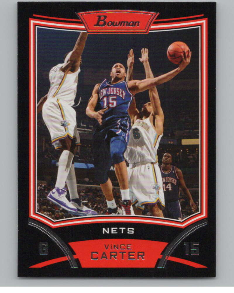 2008-09 Bowman #98 Vince Carter  New Jersey Nets  V103067 Image 1