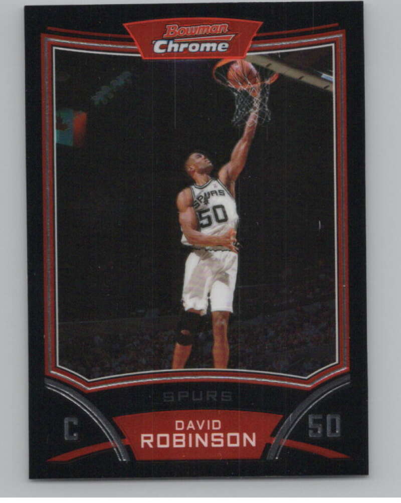 2008-09 Bowman Chrome #10? David Robinson Spurs  V103070 Image 1