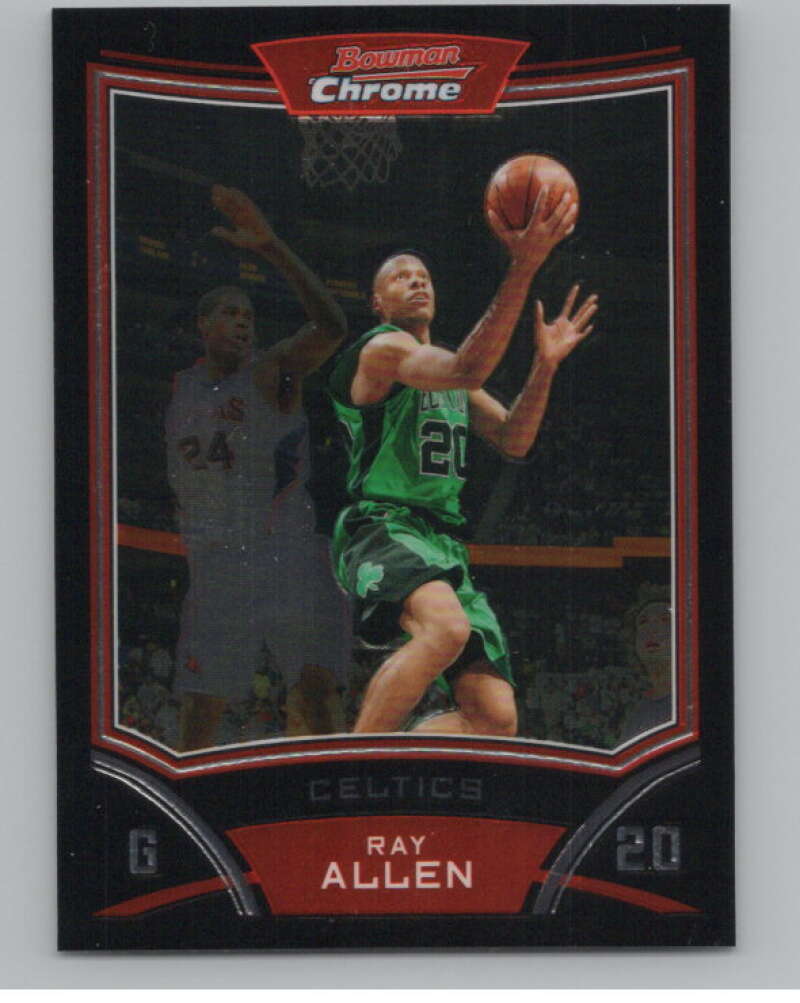 2008-09 Bowman Chrome #60 Ray Allen  Boston Celtics  V103072 Image 1