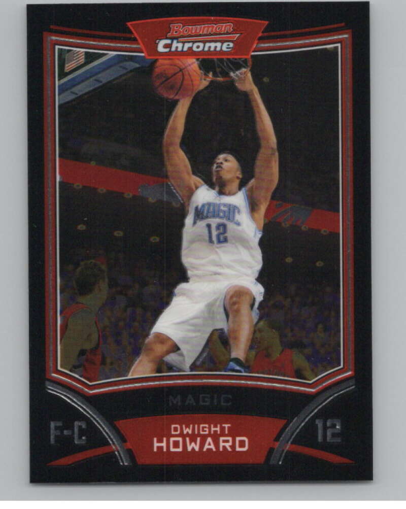2008-09 Bowman Chrome #92 Dwight Howard  Orlando Magic  V103073 Image 1