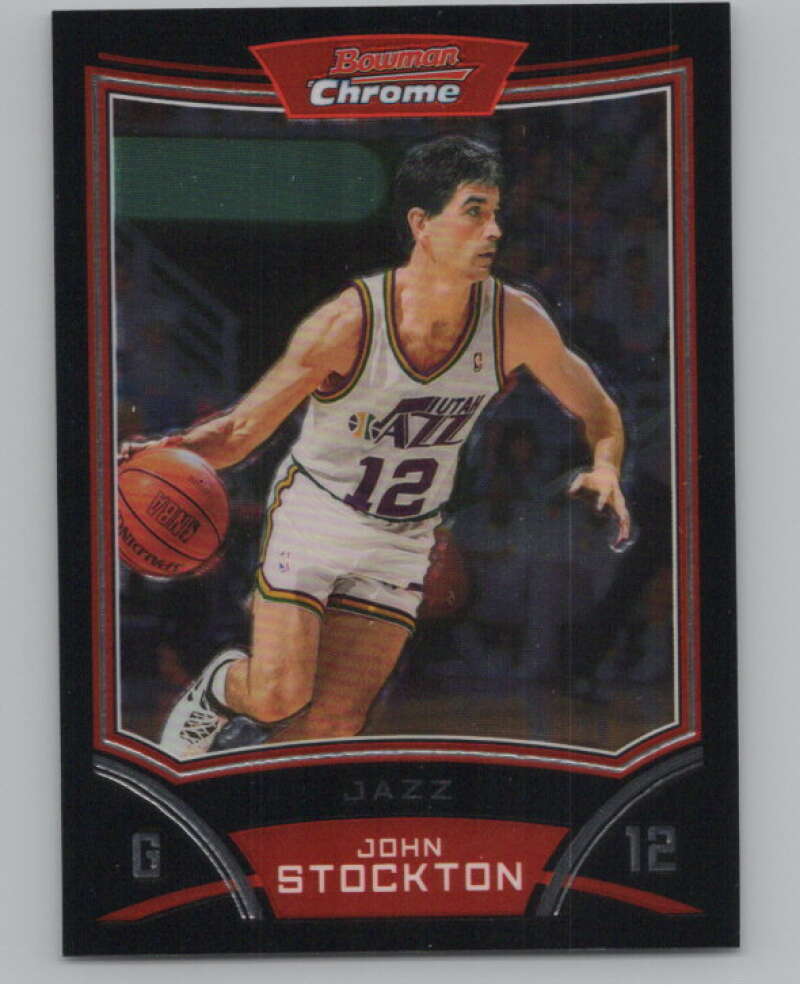 2008-09 Bowman Chrome #103 John Stockton  Utah Jazz  V103075 Image 1