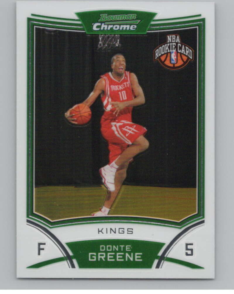 2008-09 Bowman Chrome #133 Donte Greene  RC Rookie  V103080 Image 1