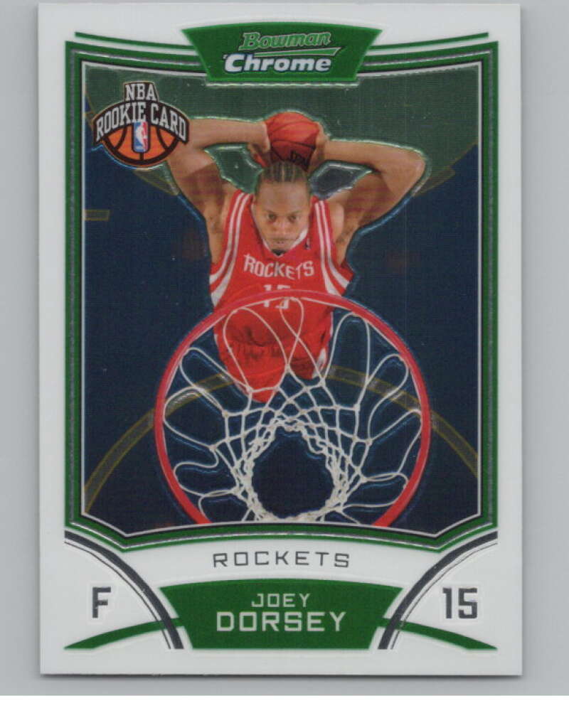 2008-09 Bowman Chrome #137 Joey Dorsey  RC Rookie  V103081 Image 1
