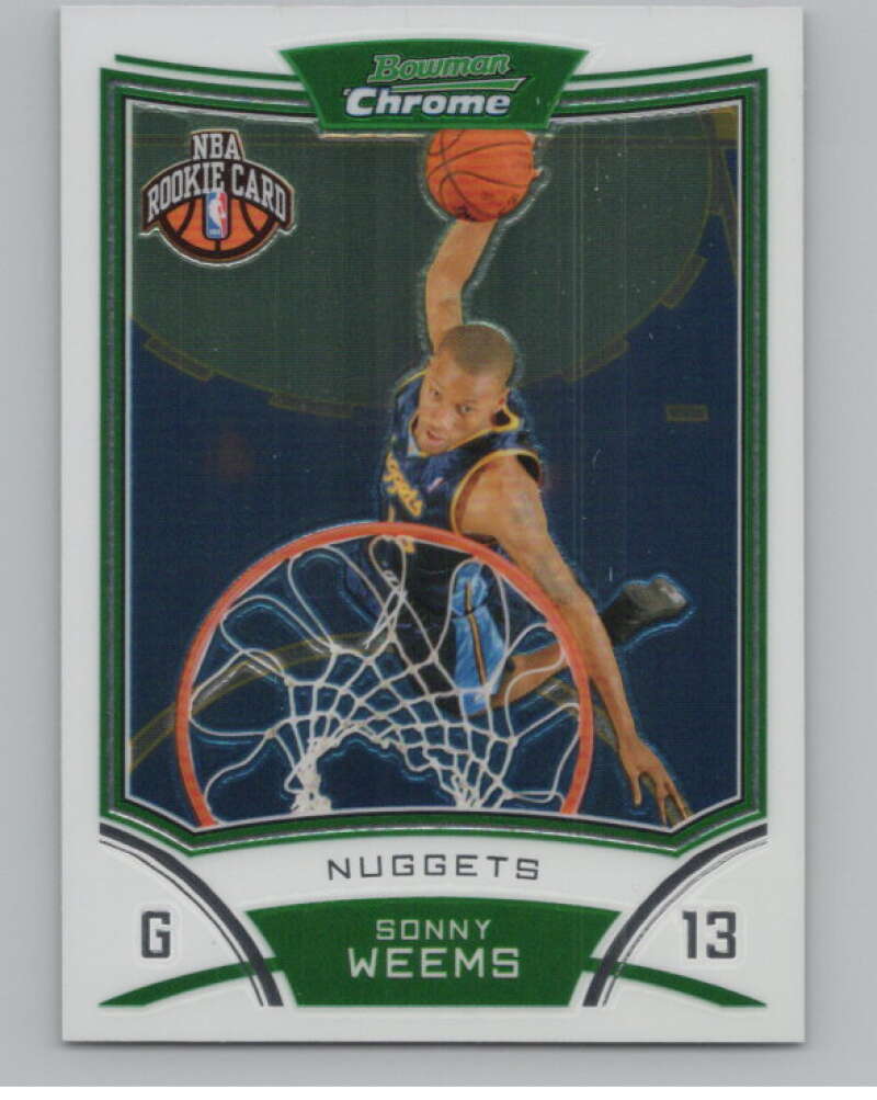 2008-09 Bowman Chrome #146 Sonny Weems  RC Rookie  V103082 Image 1