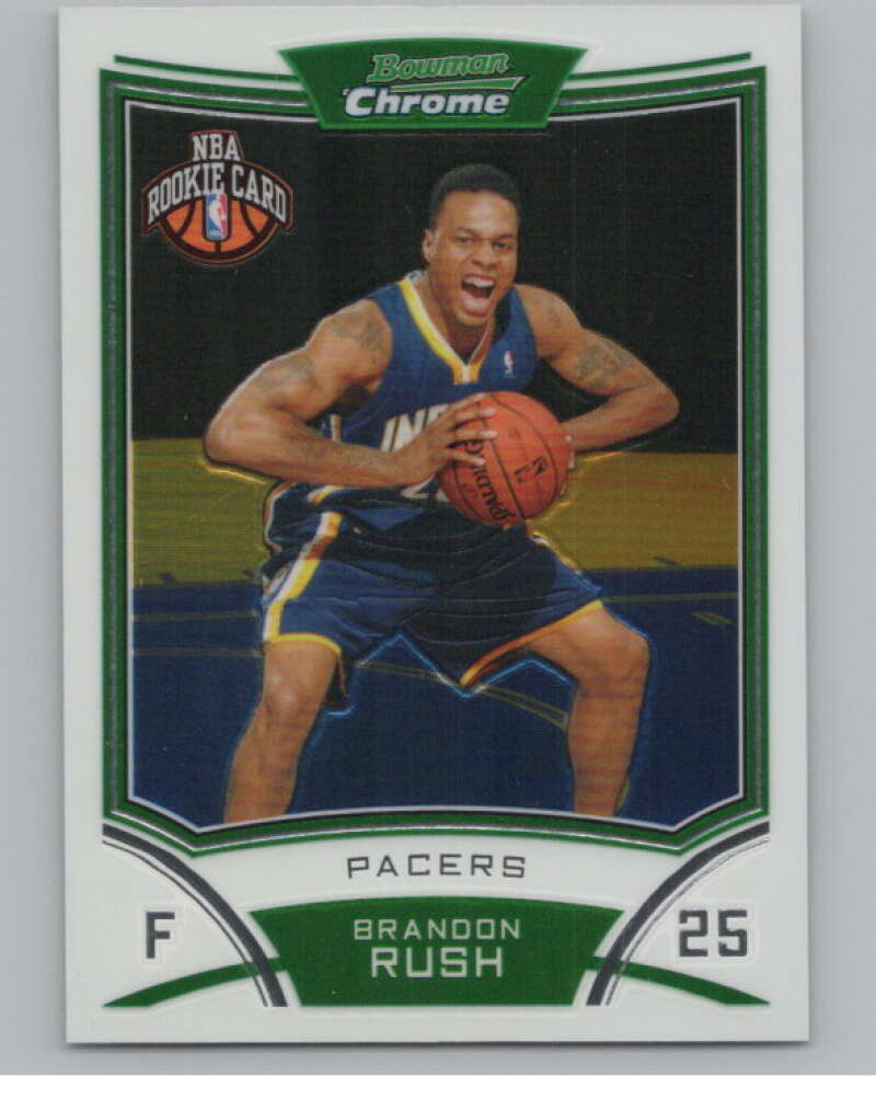 2008-09 Bowman Chrome #149 Brandon Rush  RC Rookie  V103083 Image 1
