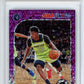 2019-20 Hoops Premium Purple Disco #203 Jarrett Culver RC Rookie Graded HCWG 9 Image 1