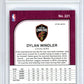 2019-20 Hoops Premium Purple Disco #221 Dylan Windler Rookie Graded HCWG 9 Image 2