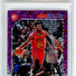 2019-20 Hoops Premium Purple Disco #228 Bruno Fernando Rookie Graded HCWG 10 Image 1