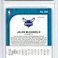 2019-20 Hoops Premium Purple Disco #246 Jalen McDaniels Rookie Graded HCWG 9 Image 2