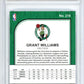 2019-20 Hoops Premium Silver #218 Grant Williams RC Rookie Graded HCWG 9 Image 2