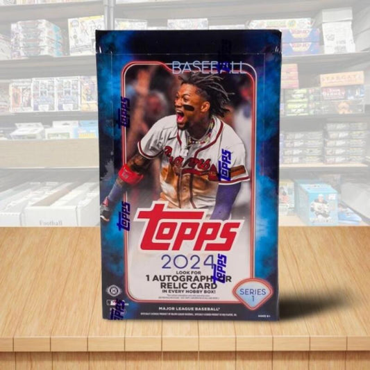 2024 Topps Baseball Series 1 Factory Sealed Hobby Box  Image 1