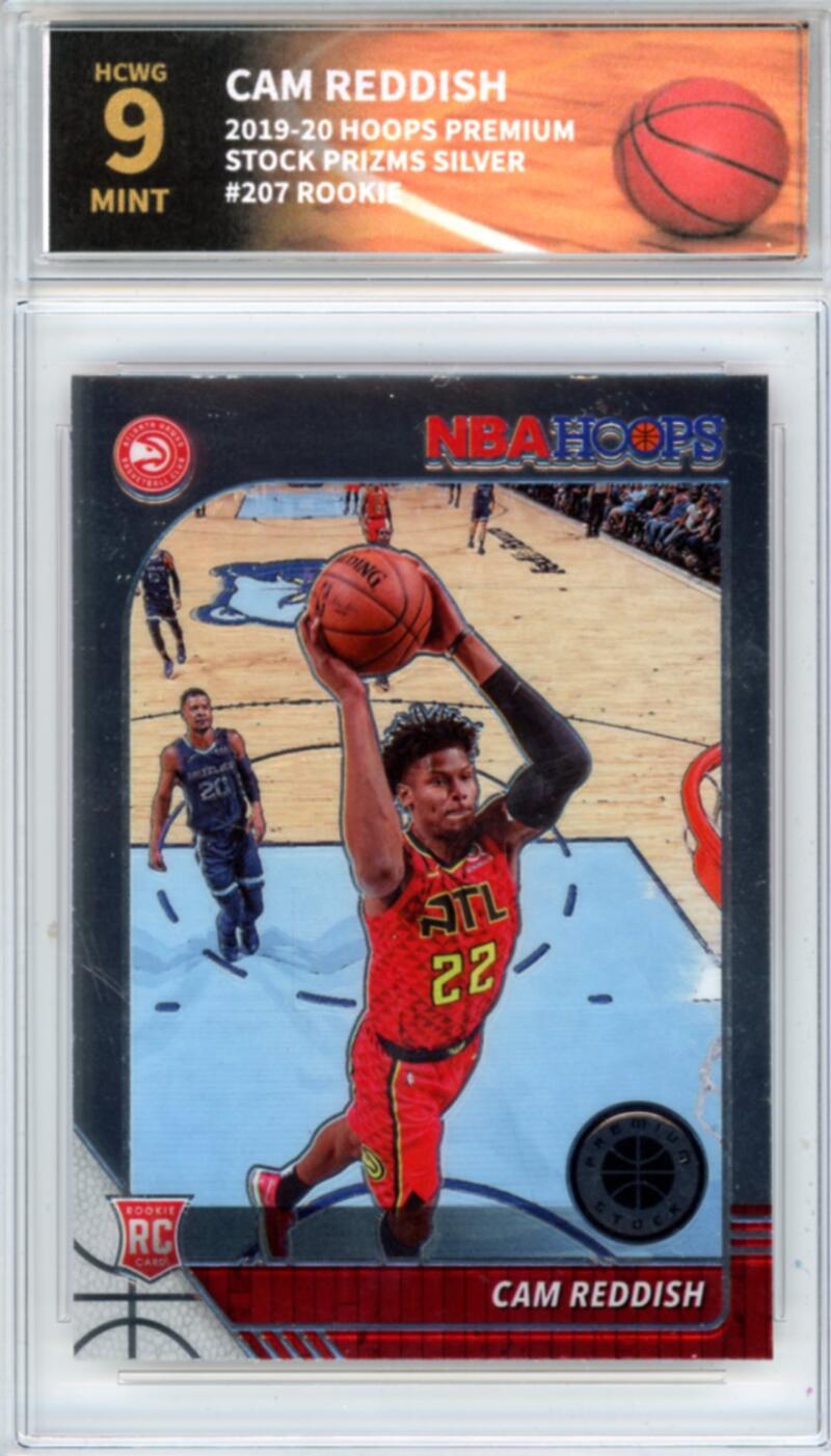 2019-20 Hoops Premium Stock Prizms Silver #207 Cam Reddish Rookie RC HCWG 9 Image 1