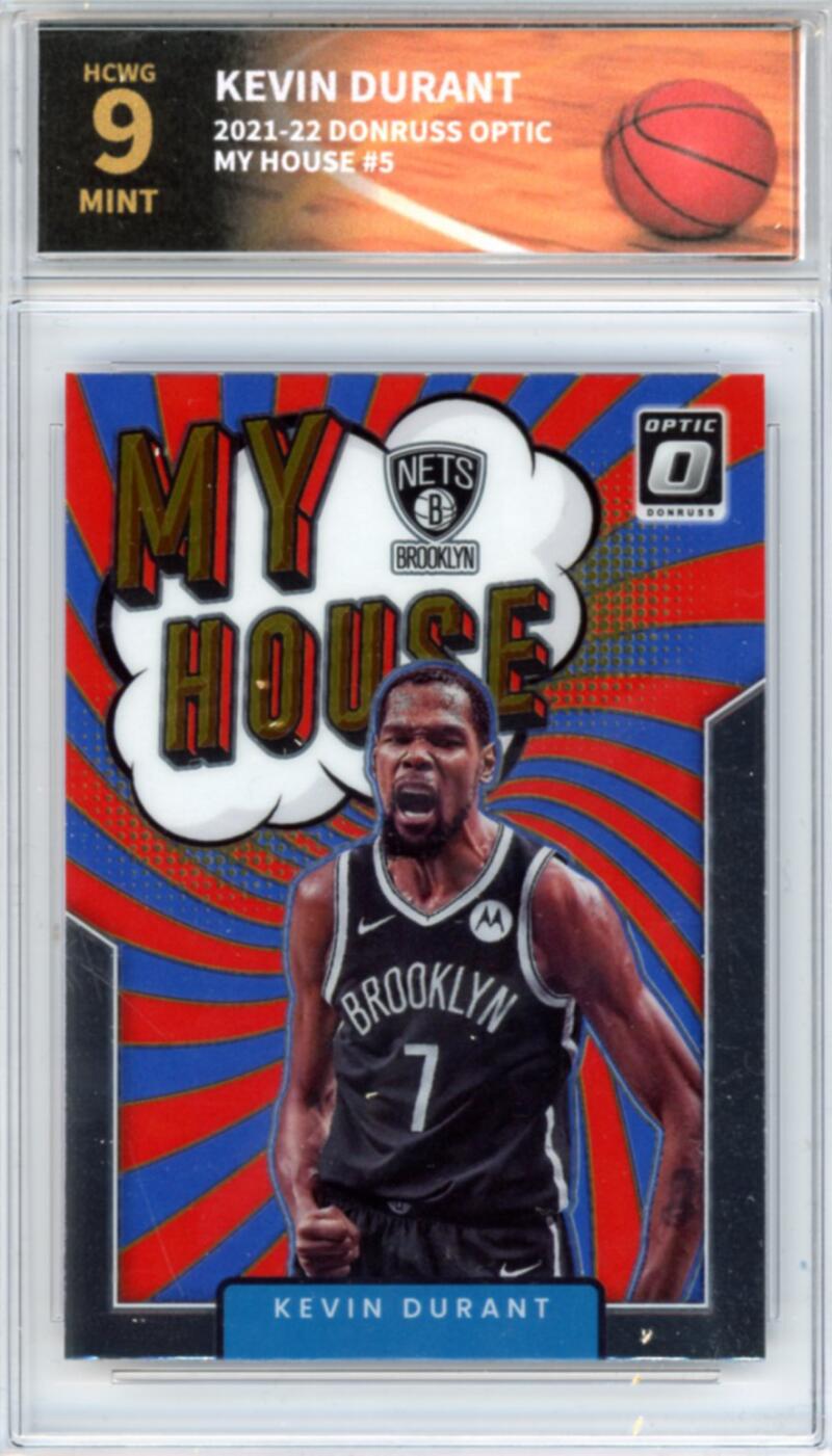 2021-22 Panini Donruss Optic My House #5 Kevin Durant Basketball HCWG 9 Image 1