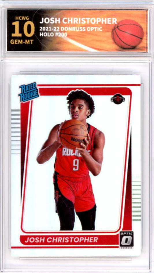 2021-22 Donruss Optic Holo #200 Josh Christopher Rookie RC Basketball HCWG 10 Image 1