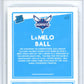 2020-21 Panini Donruss #202 LaMelo Ball RR Rookie RC Basketball HCWG 9 Image 2