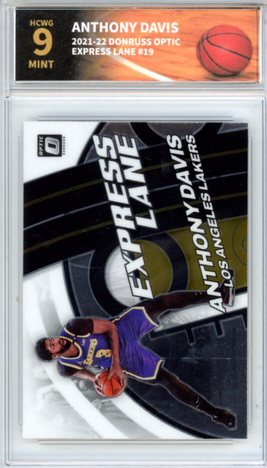 2021-22 Donruss Optic Express Lane #19 Anthony Davis Basketball HCWG 9 Image 1